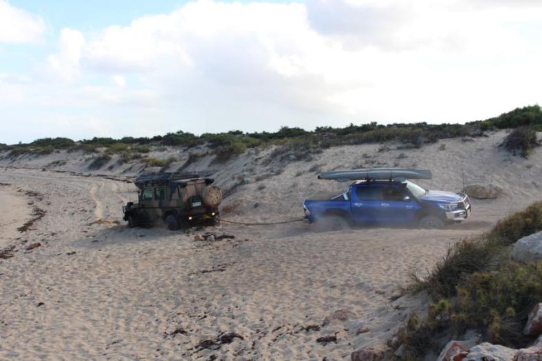 Booged am Boogy Beach, North West Cape