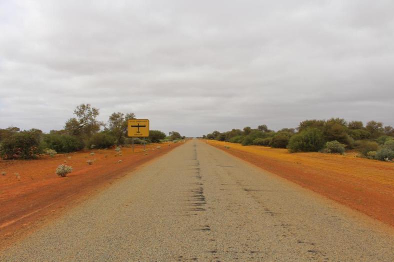 Die Straße wird zur Start- und Landebahn im Notfall