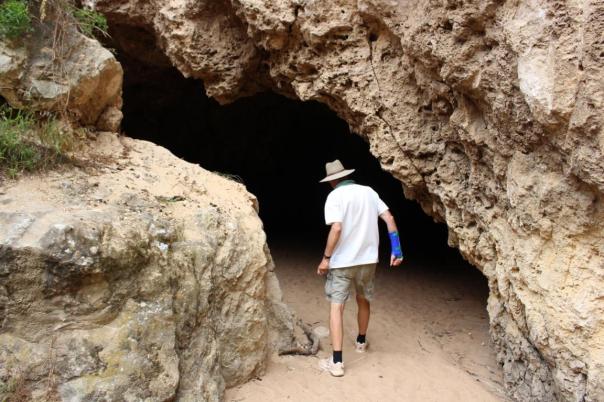 Eingang zur Stockyard Gully Caves