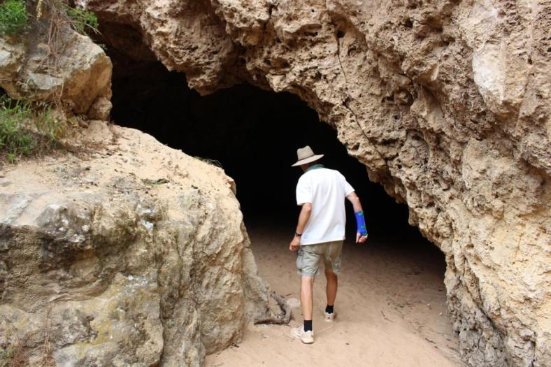 Eingang zur Stockyard Gully Caves