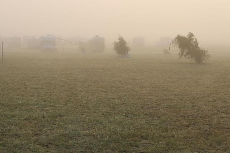 Morgenstimmung nach dem Fest