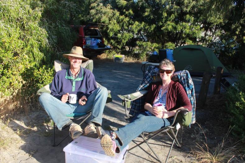 Camp bei Cosy Corner Nähe Albany