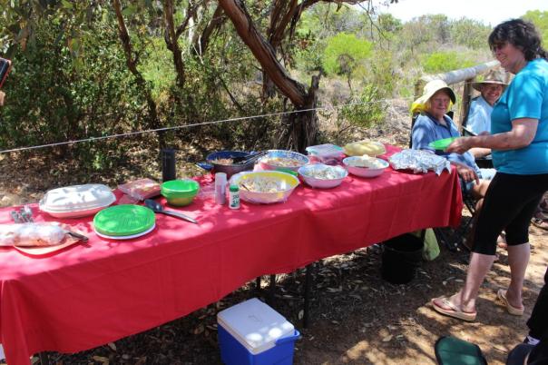 Weihnachtslunch, Mason Bay