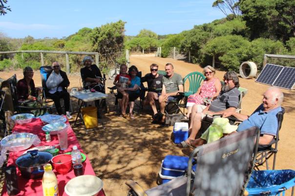 Weihnachtslunch, Mason Bay