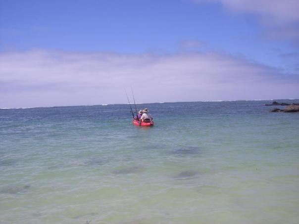 Los geht's, Mason Bay