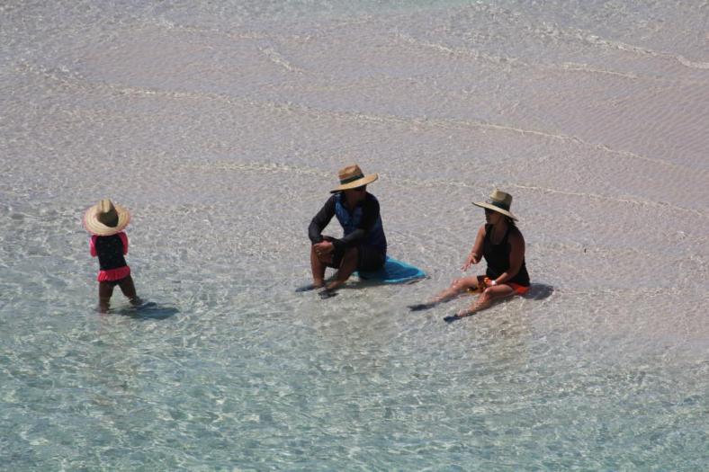Relaxing am Eleven Mile Beach