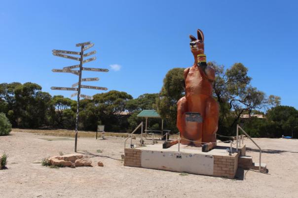 Border Village, Grenze zu South Australia