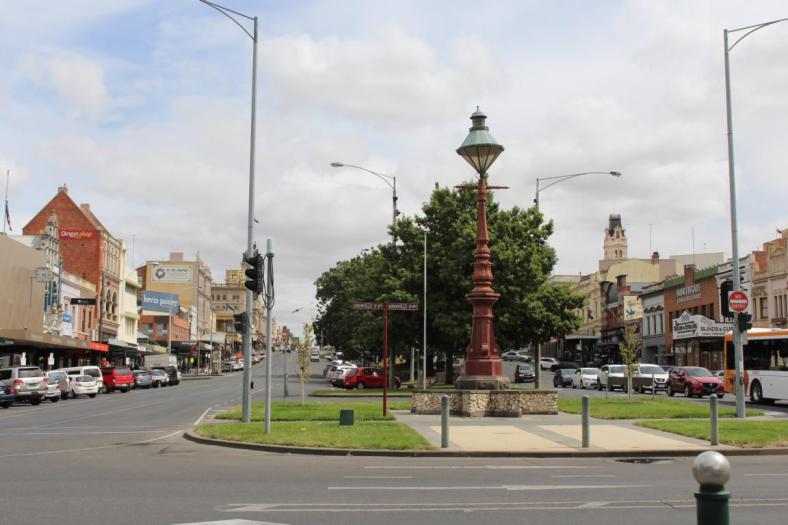 Die ehemalige Goldgräberstadt Ballarat